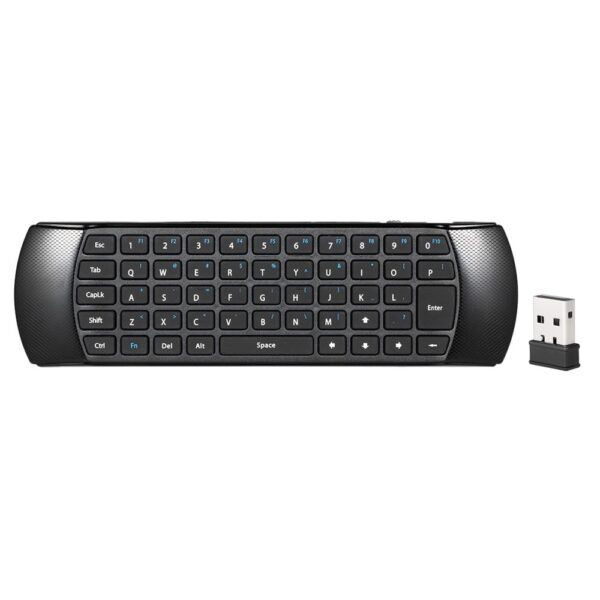 Docooler Mini 2.4GHz Wireless QWERTY Keyboard Air Mouse Handheld Remote Control 6 Gxes Gyroscope for Mini PC TV Box - Image 4