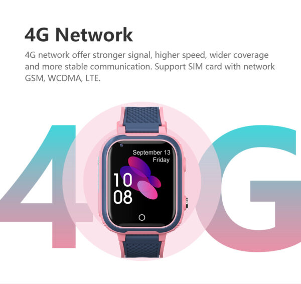 4G Waterproof Touch Camera Electronic Positioning Children's Phone Smart Watch - Image 4