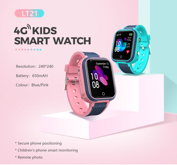 4G Waterproof Touch Camera Electronic Positioning Children's Phone Smart Watch - Image 2